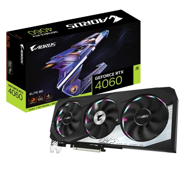 GIGABYTE AORUS GeForce RTX 4060 ELITE 8G |GRAPHIC CARD | Gaming PC Built