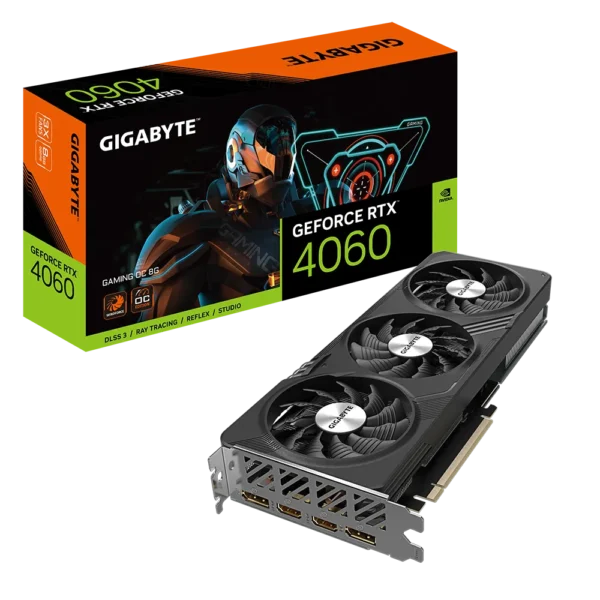 GIGABYTE GeForce RTX­ 4060 GAMING OC 8G| GRAPHIC CARD | Gaming PC Built
