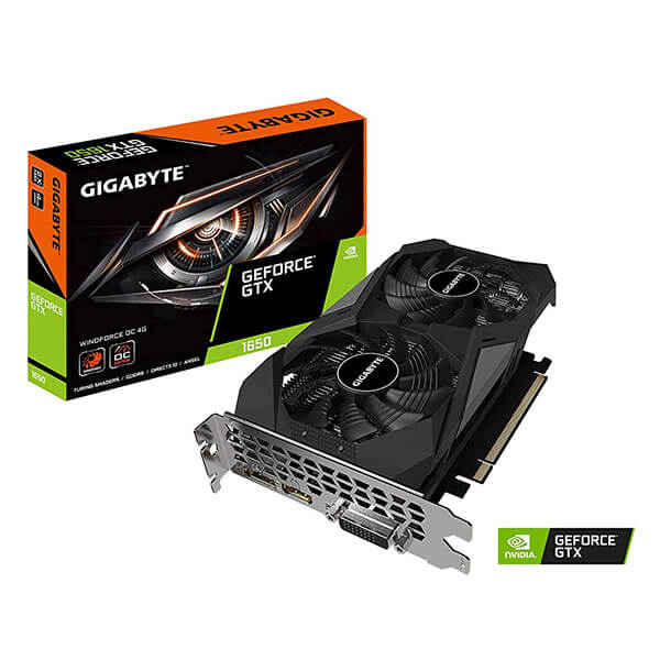 GIGABYTE GeForce GTX 1650 D6 WINDFORCE OC 4G