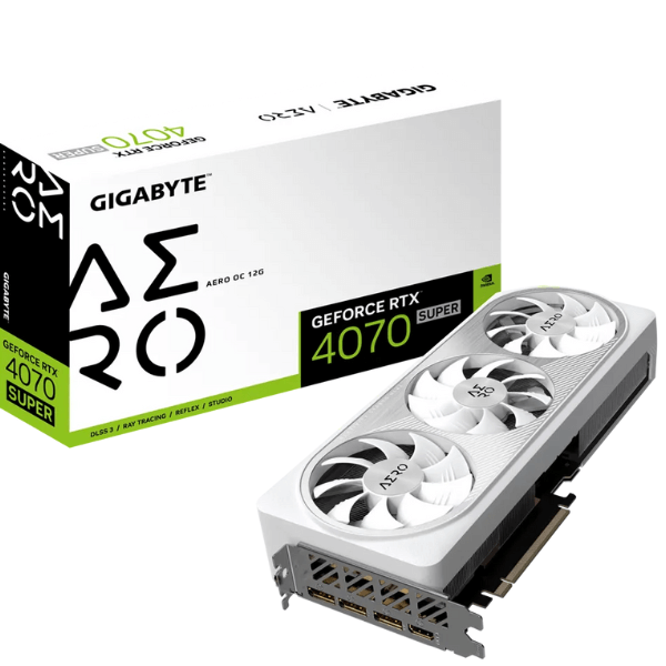 Gigabyte GeForce RTX 4070 SUPER AERO OC 12G Graphics Card