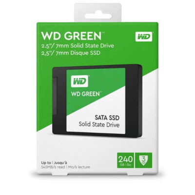 WD Green 240 GB 2.5 inch SATA III Internal |Solid State Drive