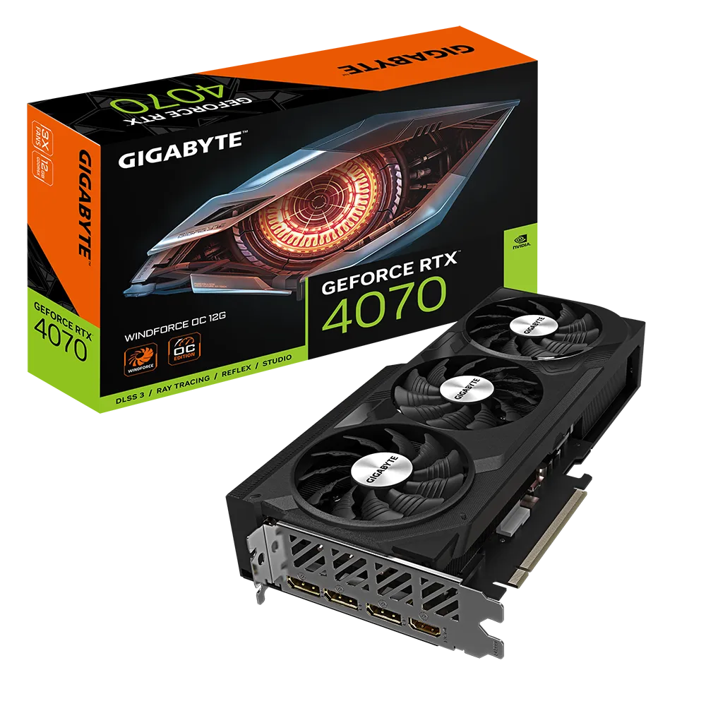 Gigabyte Rtx 4070 Windforce Oc 12G | Graphics Card